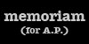 memoriam